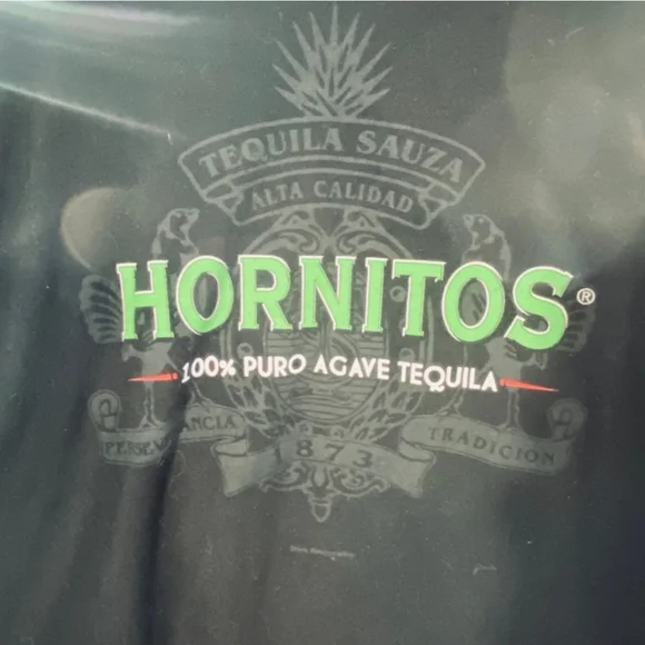 Hornitos Black Cotton Short Sleeve T-shirt Men Size XL - Picture 4 of 6